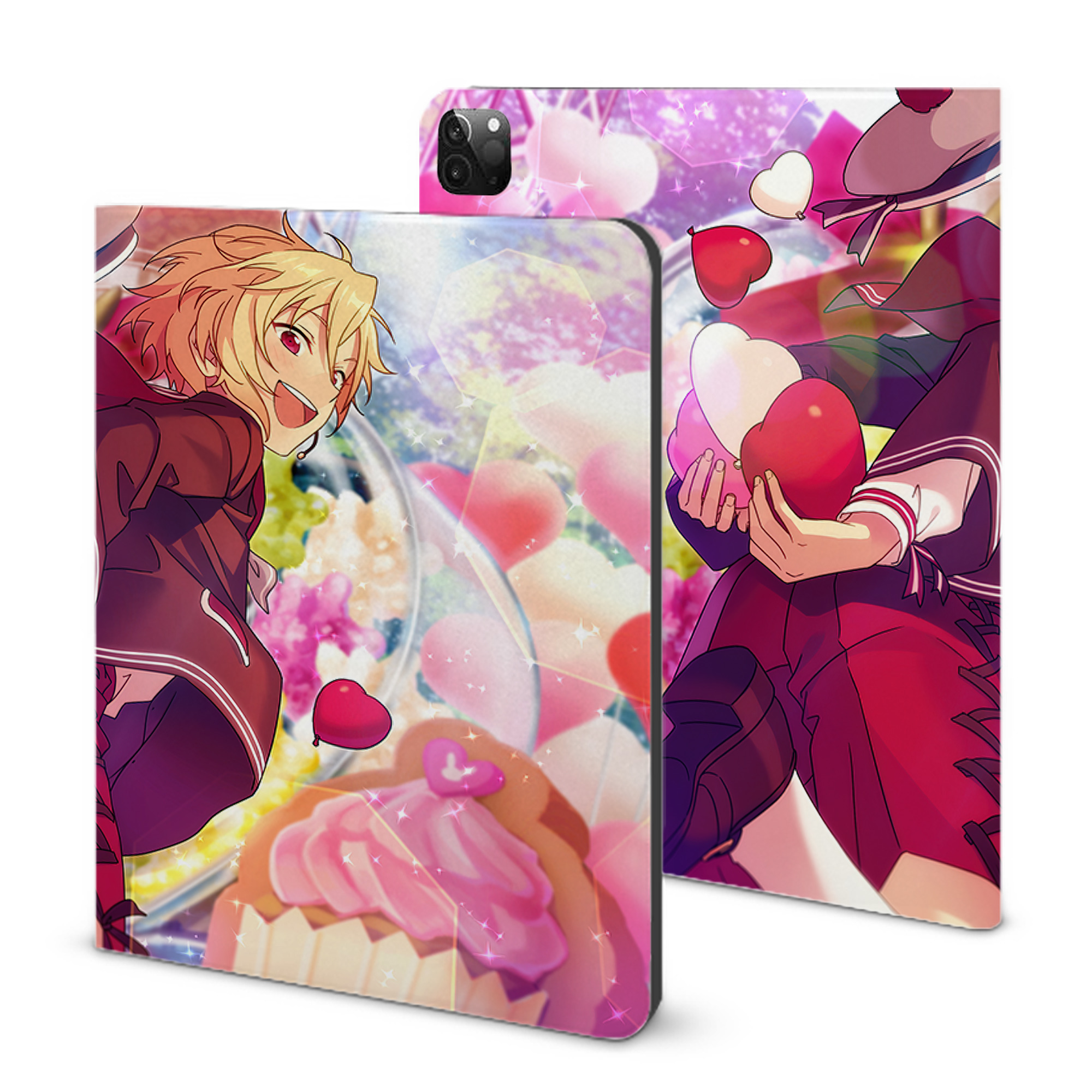 （画像用） あんさんぶるスターズ! Ensemble Stars IPadケース ペンホルダー付き ブックスタイルデザイン